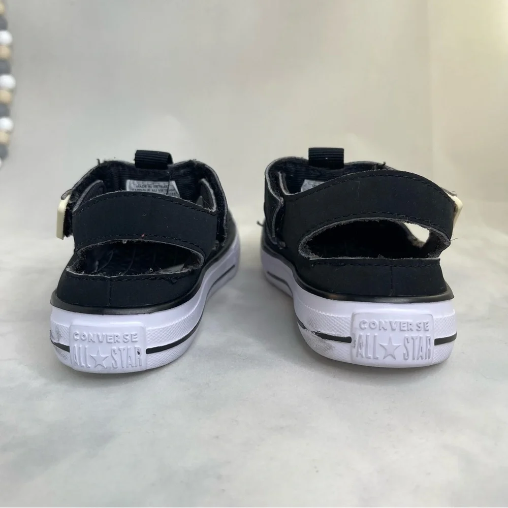 Toddler Converse Chuck Taylor All Star SuperPlay Sandal Kids 9 Black/White